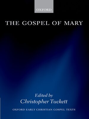 cover image of The Gospel of Mary